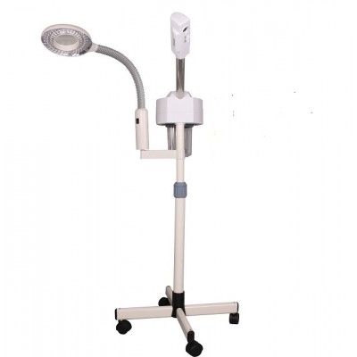 Facial Steamer With 5X Magnifying Lamp 2 in 1 facial steamer For Salon Spa Beauty